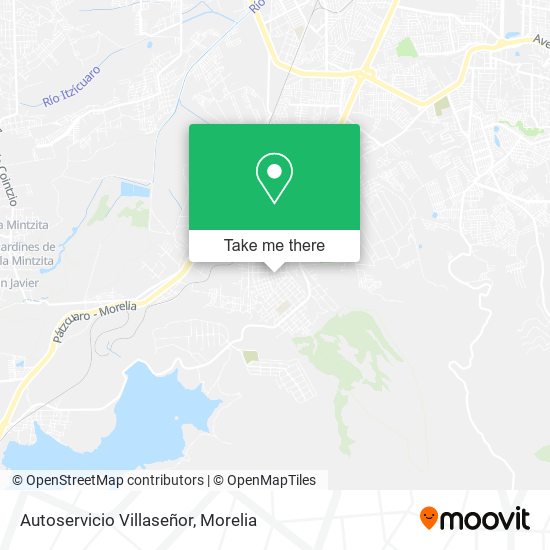 Autoservicio Villaseñor map