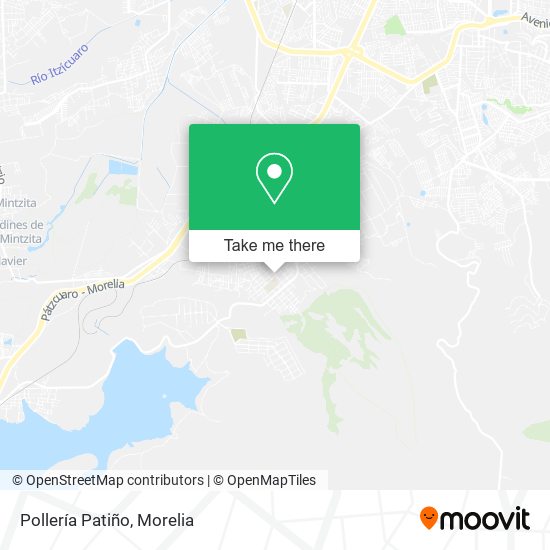 Mapa de Pollería Patiño