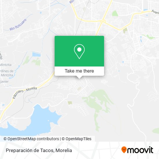 Preparación de Tacos map