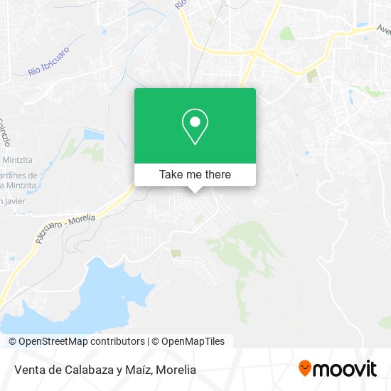 Venta de Calabaza y Maíz map
