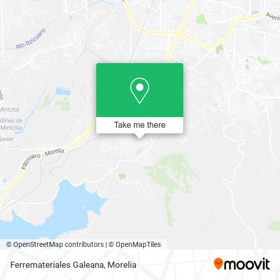 Mapa de Ferremateriales Galeana