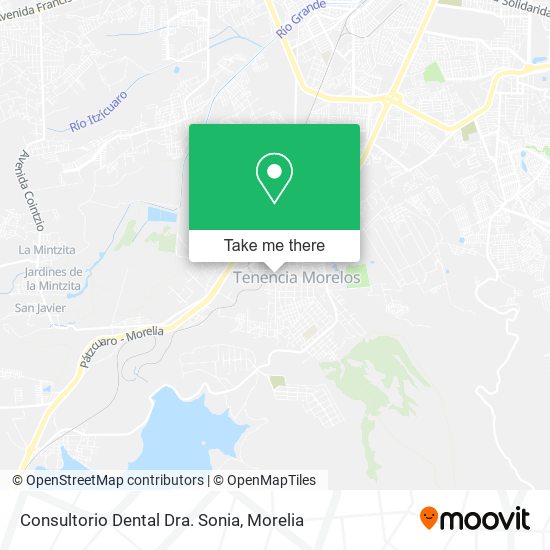 Mapa de Consultorio Dental Dra. Sonia