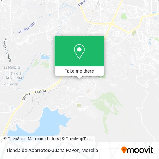 Mapa de Tienda de Abarrotes-Juana Pavón