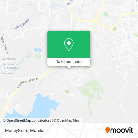 MoneyGram map