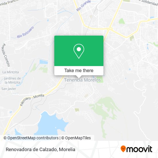 Renovadora de Calzado map