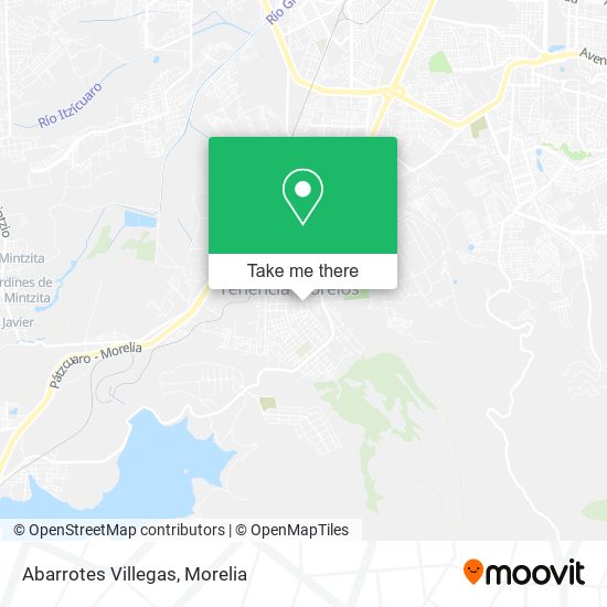 Mapa de Abarrotes Villegas