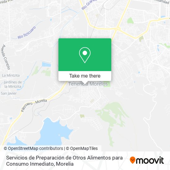 Servicios de Preparación de Otros Alimentos para Consumo Inmediato map