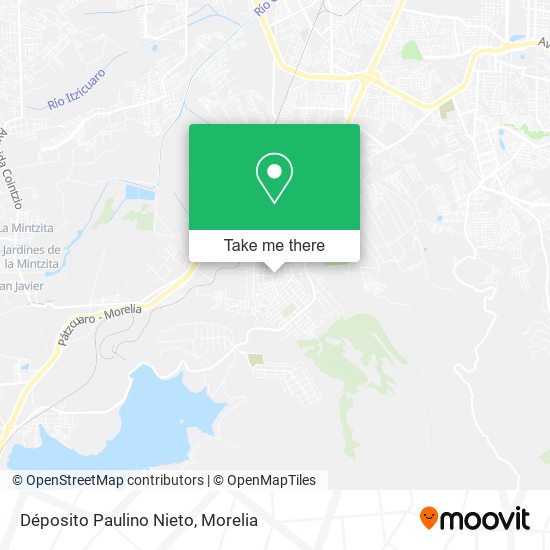 Déposito Paulino Nieto map