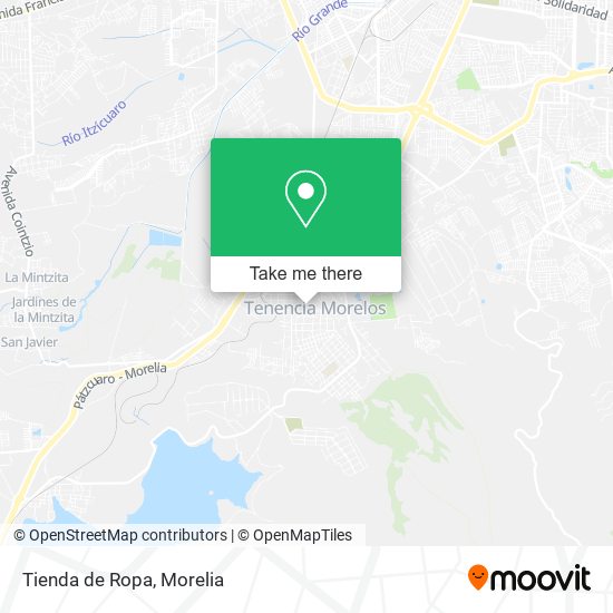 Mapa de Tienda de Ropa