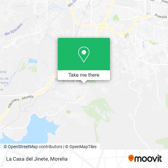 Mapa de La Casa del Jinete