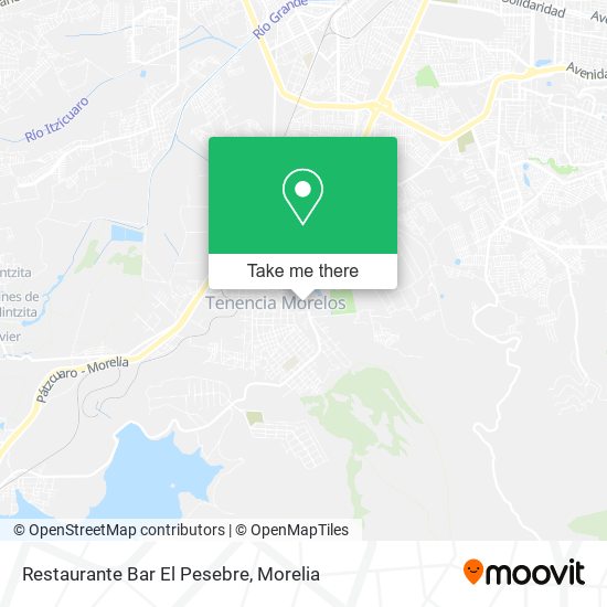 Mapa de Restaurante Bar El Pesebre