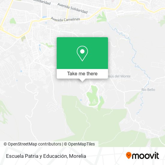 Escuela Patria y Educación map