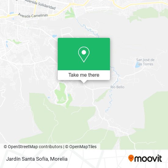 Mapa de Jardín Santa Sofía