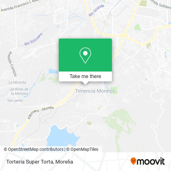 Tortería Super Torta map