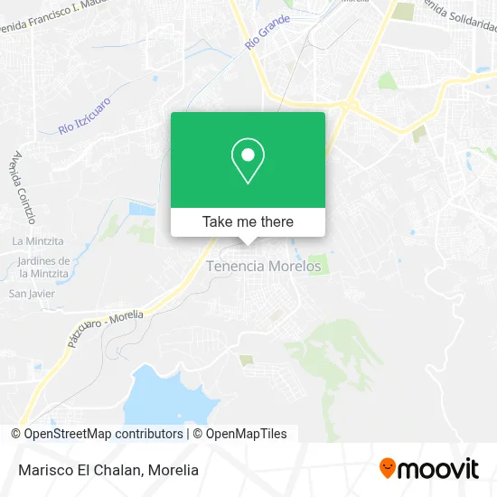 Marisco El Chalan map