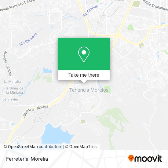 Mapa de Ferretería