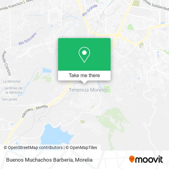 Buenos Muchachos Barbería map