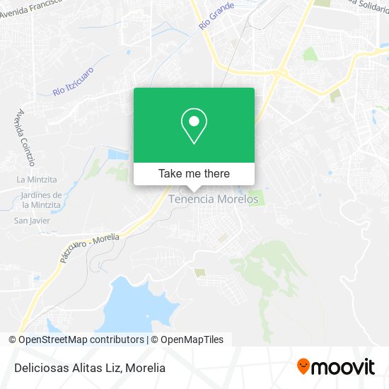 Deliciosas Alitas Liz map