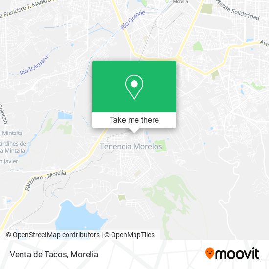 Mapa de Venta de Tacos