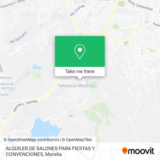 ALQUILER DE SALONES PARA FIESTAS Y CONVENCIONES map