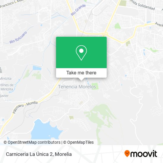 Carniceria La Única 2 map