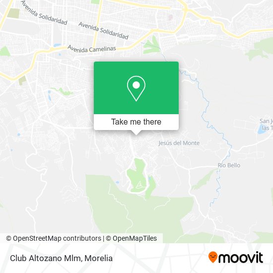 Club Altozano Mlm map