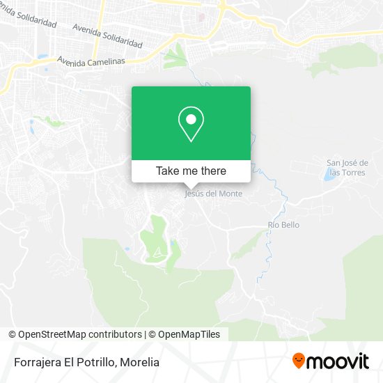 Forrajera El Potrillo map