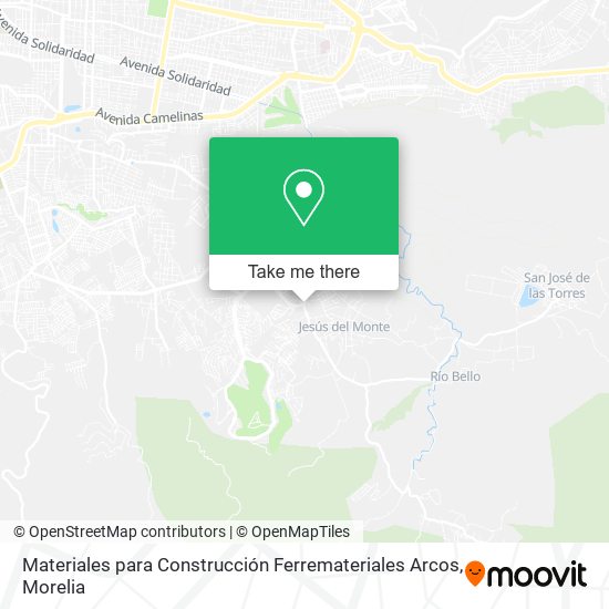 Materiales para Construcción Ferremateriales Arcos map