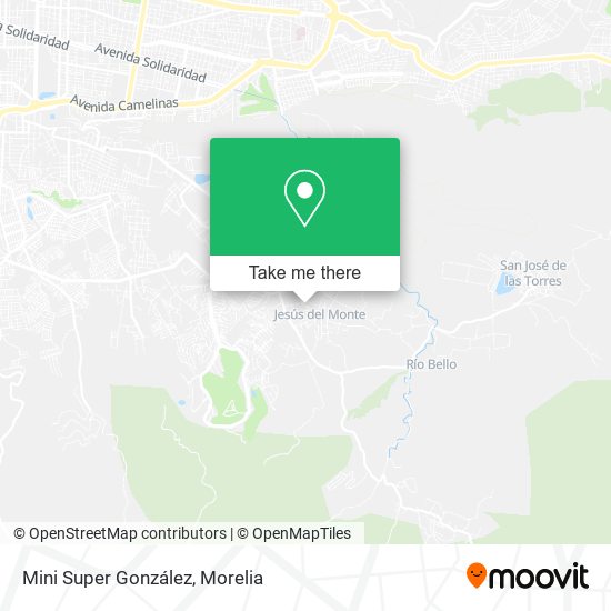 Mini Super González map