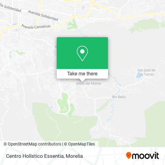 Centro Holístico Essentia map