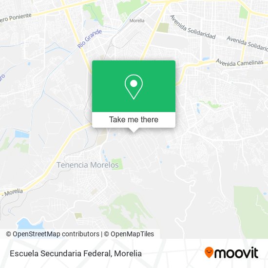 Escuela Secundaria Federal map