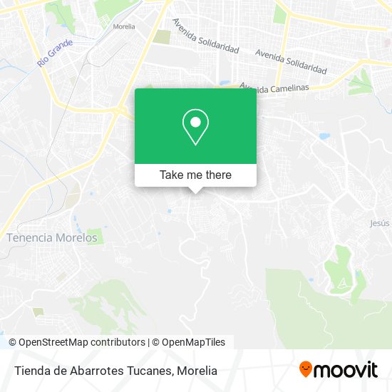 Tienda de Abarrotes Tucanes map