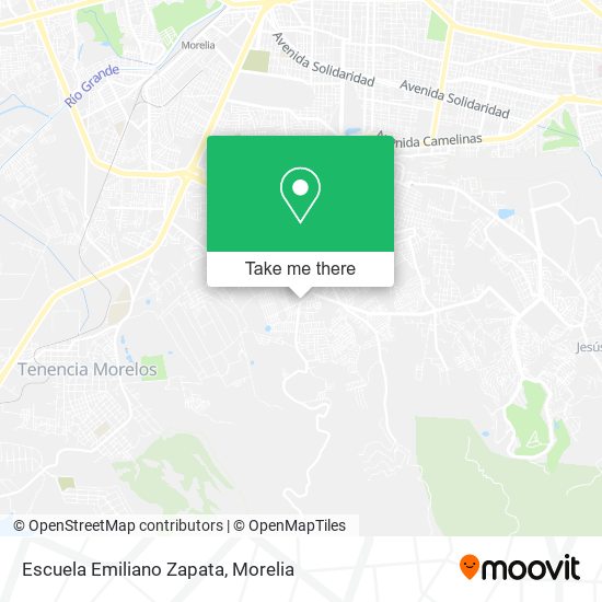 Escuela Emiliano Zapata map