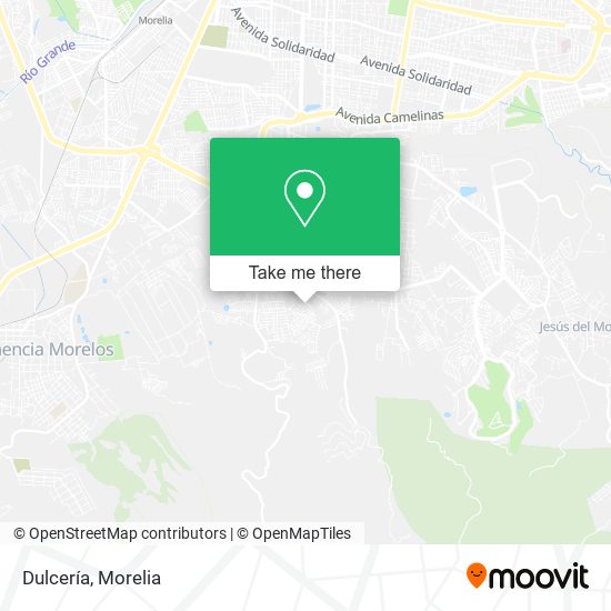 Mapa de Dulcería