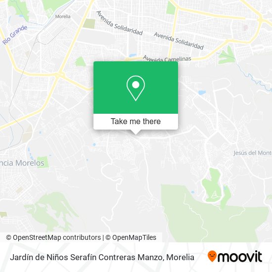Jardín de Niños Serafín Contreras Manzo map