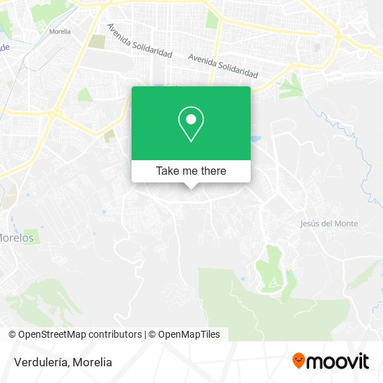Mapa de Verdulería