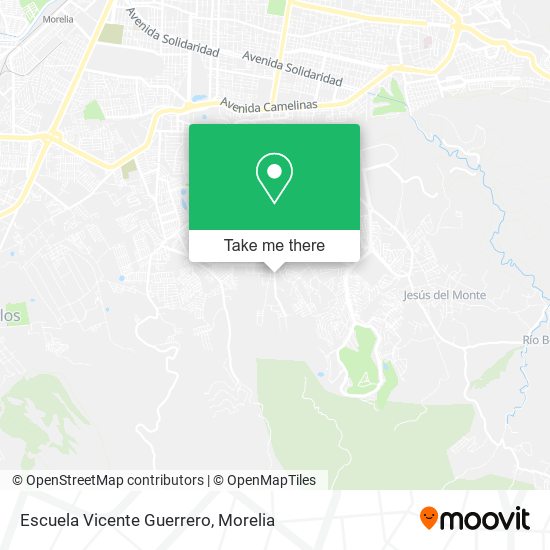 Escuela Vicente Guerrero map