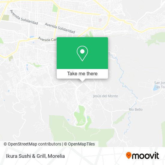 Mapa de Ikura Sushi & Grill