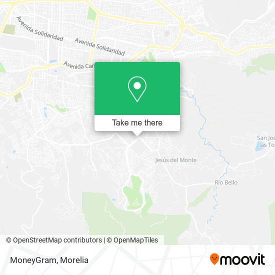 MoneyGram map