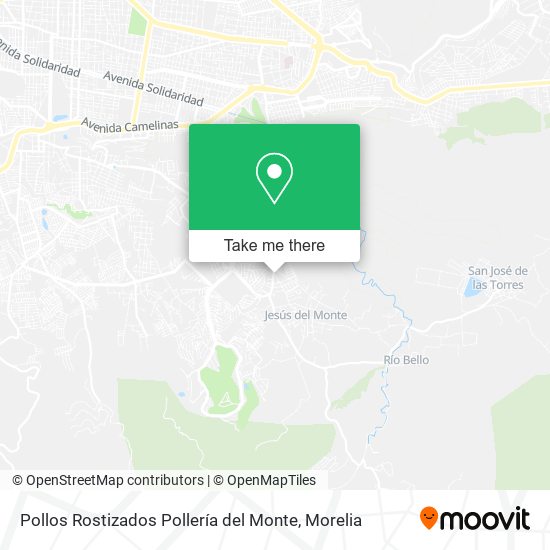 Pollos Rostizados Pollería del Monte map