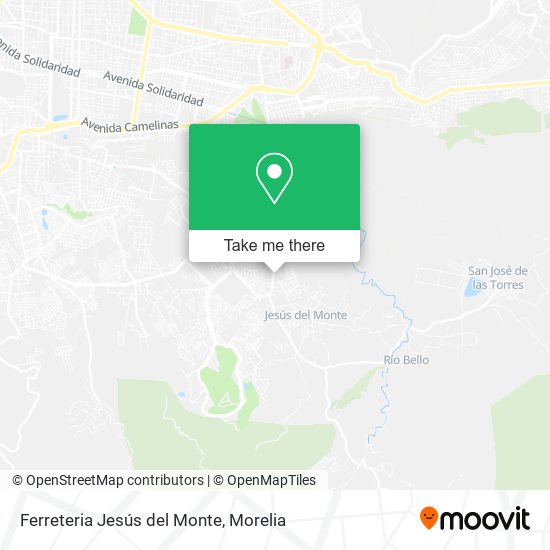 Ferreteria Jesús del Monte map