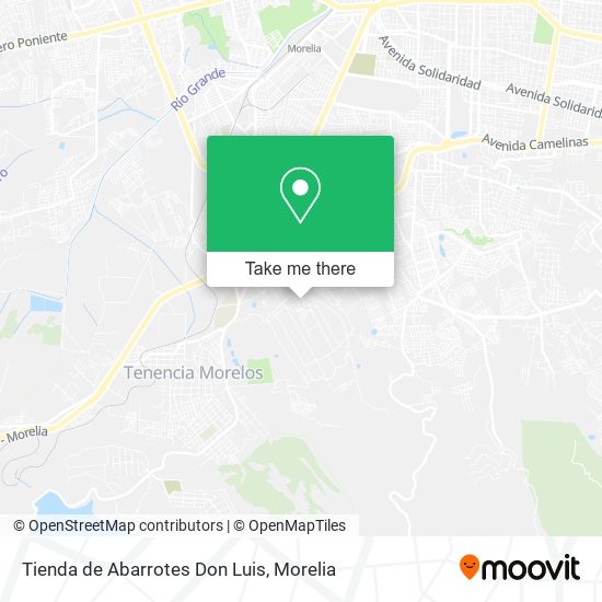 Tienda de Abarrotes Don Luis map
