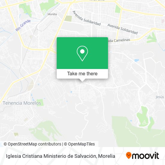 Iglesia Cristiana Ministerio de Salvación map