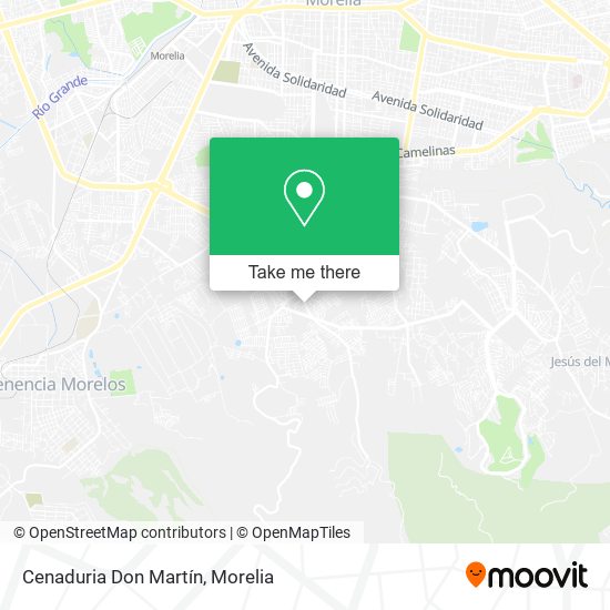 Cenaduria Don Martín map