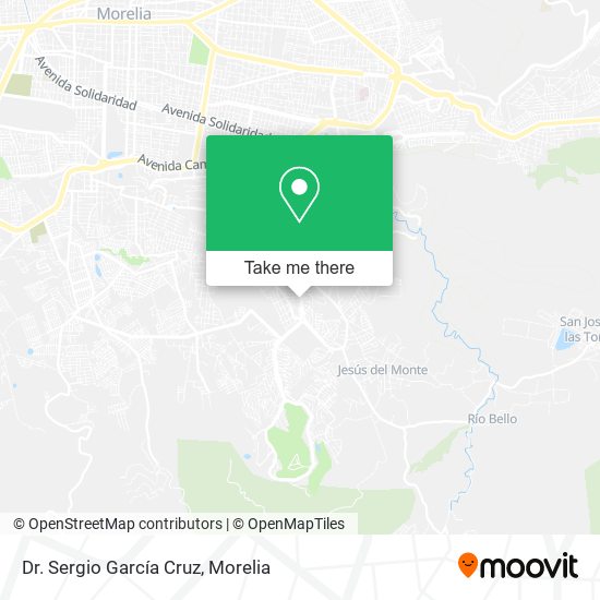 Mapa de Dr. Sergio García Cruz