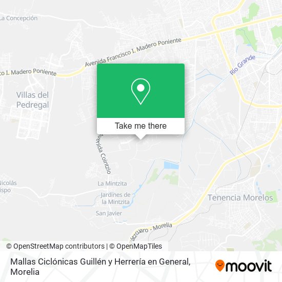 Mallas Ciclónicas Guillén y Herrería en General map