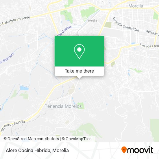 Alere Cocina Híbrida map
