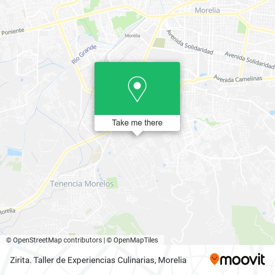 Zirita. Taller de Experiencias Culinarias map