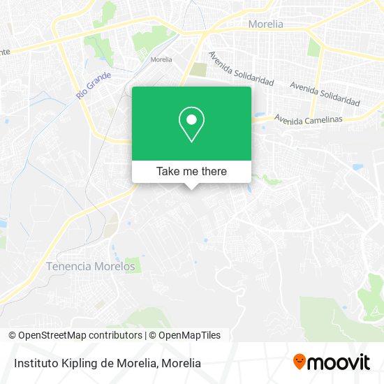 Instituto Kipling de Morelia map