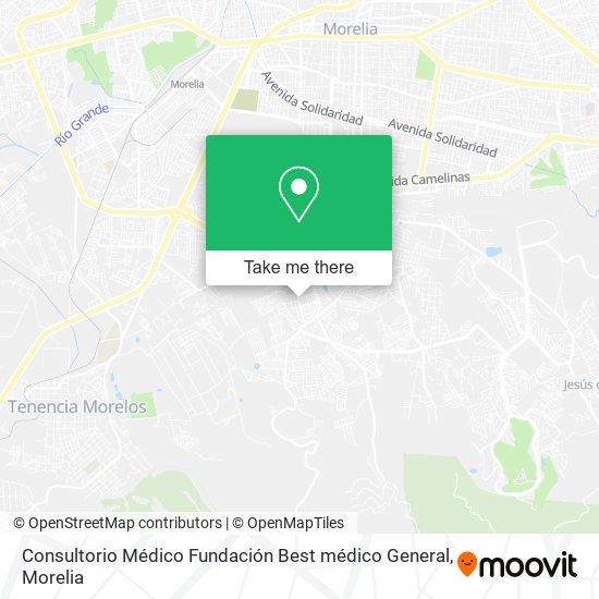 Consultorio Médico Fundación Best médico General map